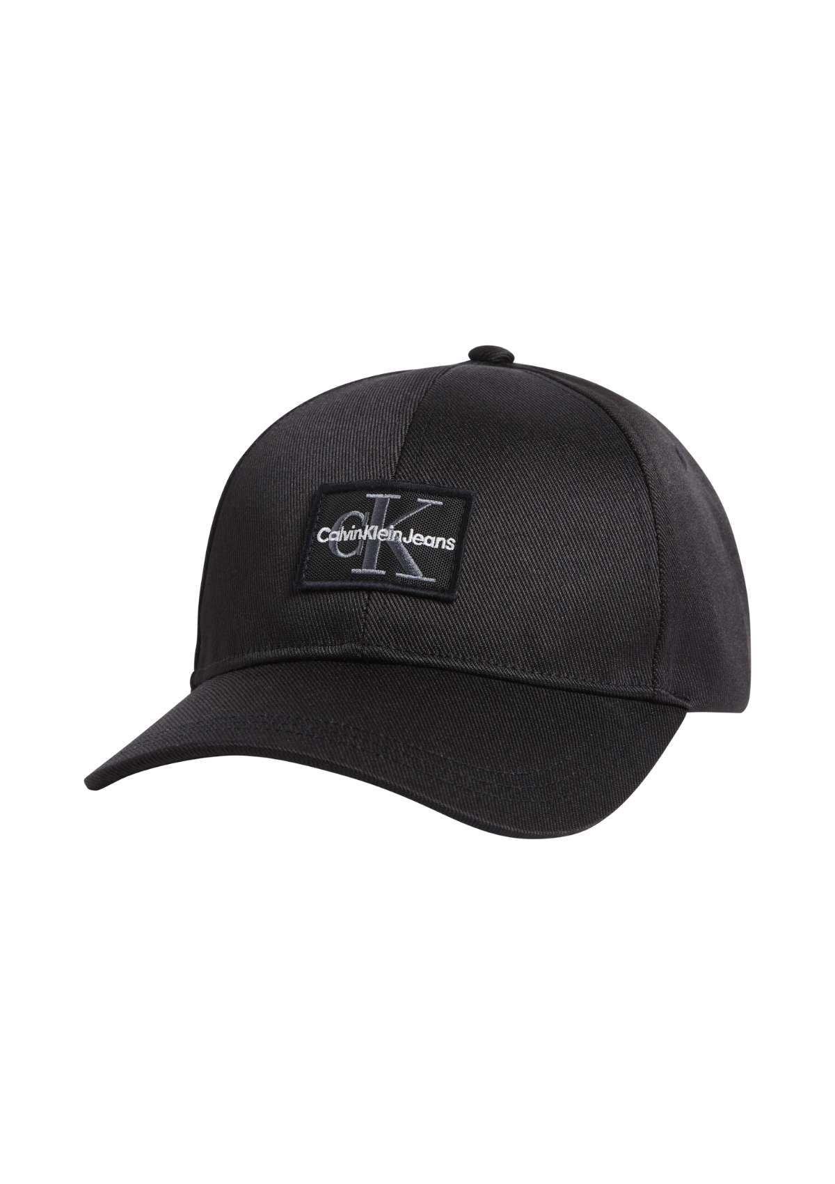 MONO LOGO PATCH CAP Black