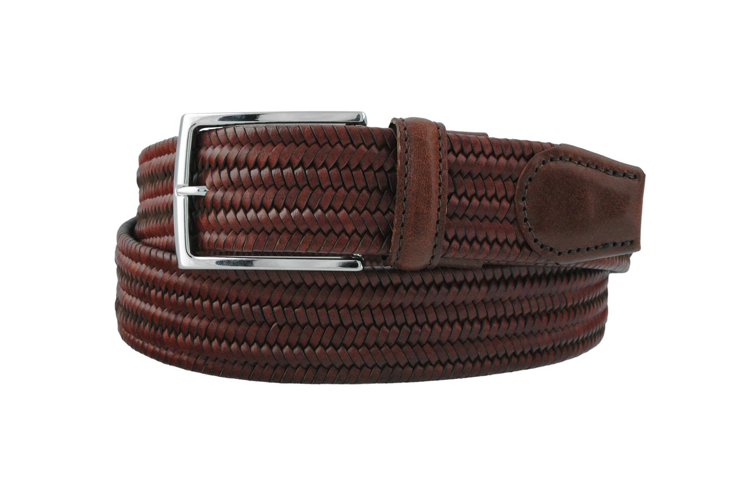 Leather belt Brown