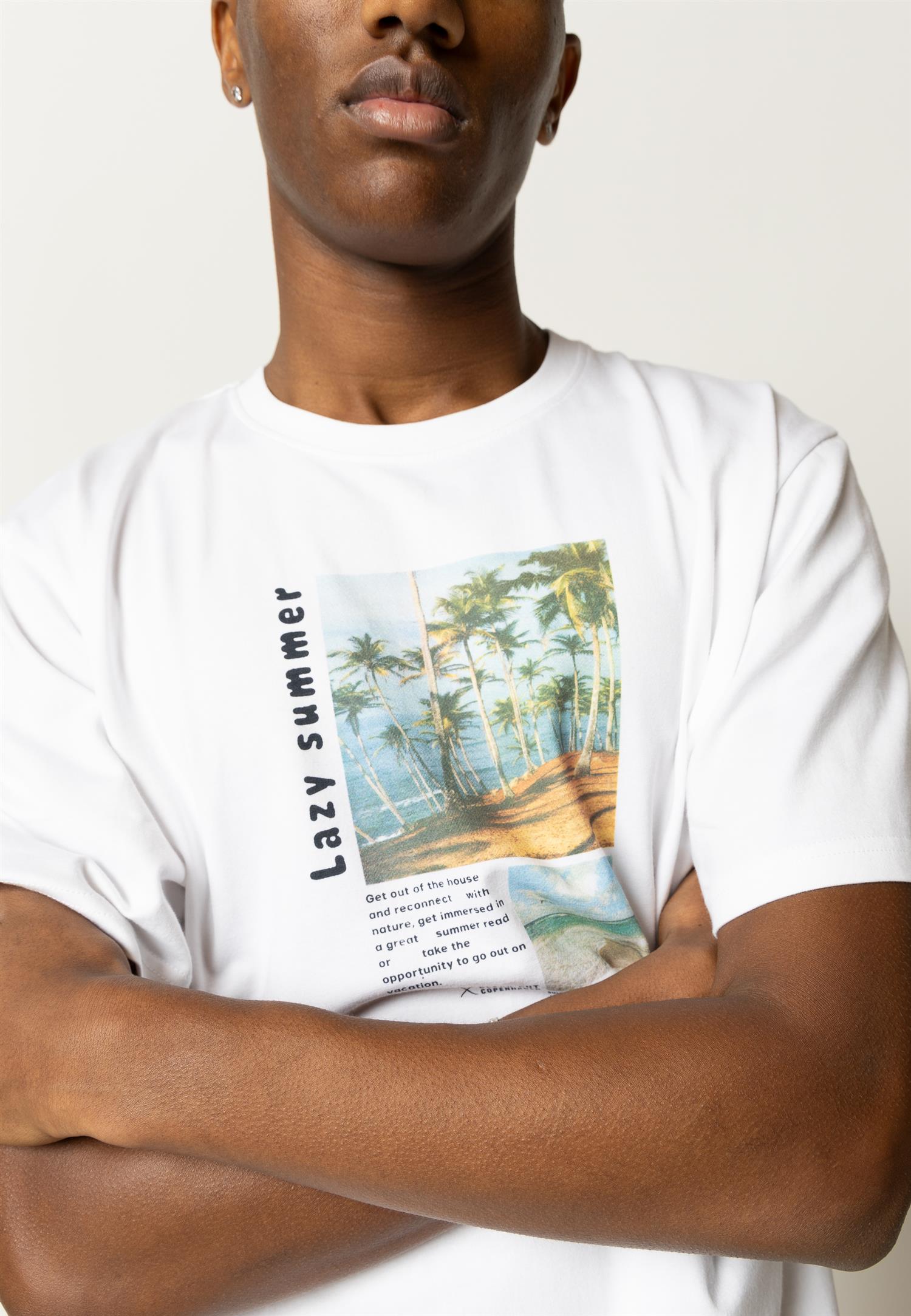 Keaton Organic tee White