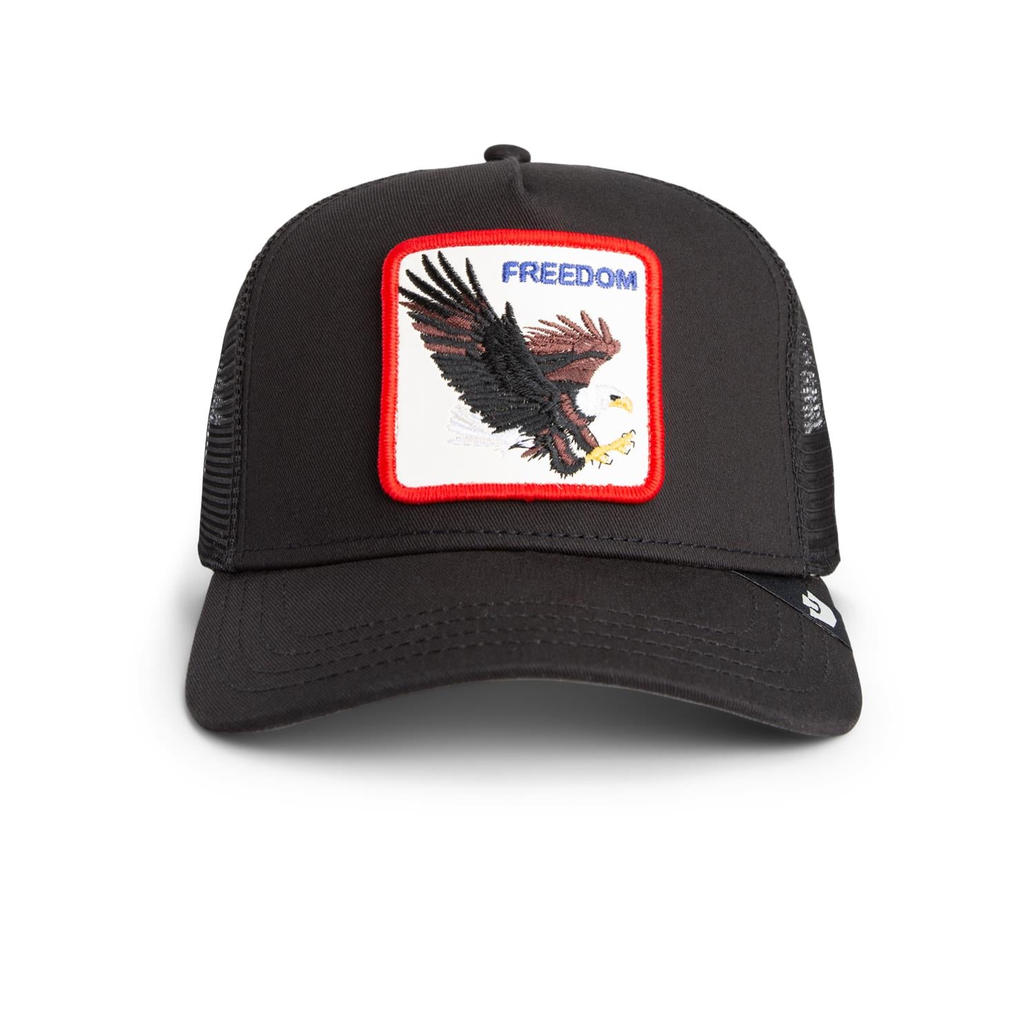 Freedom Eagle Trucker Black
