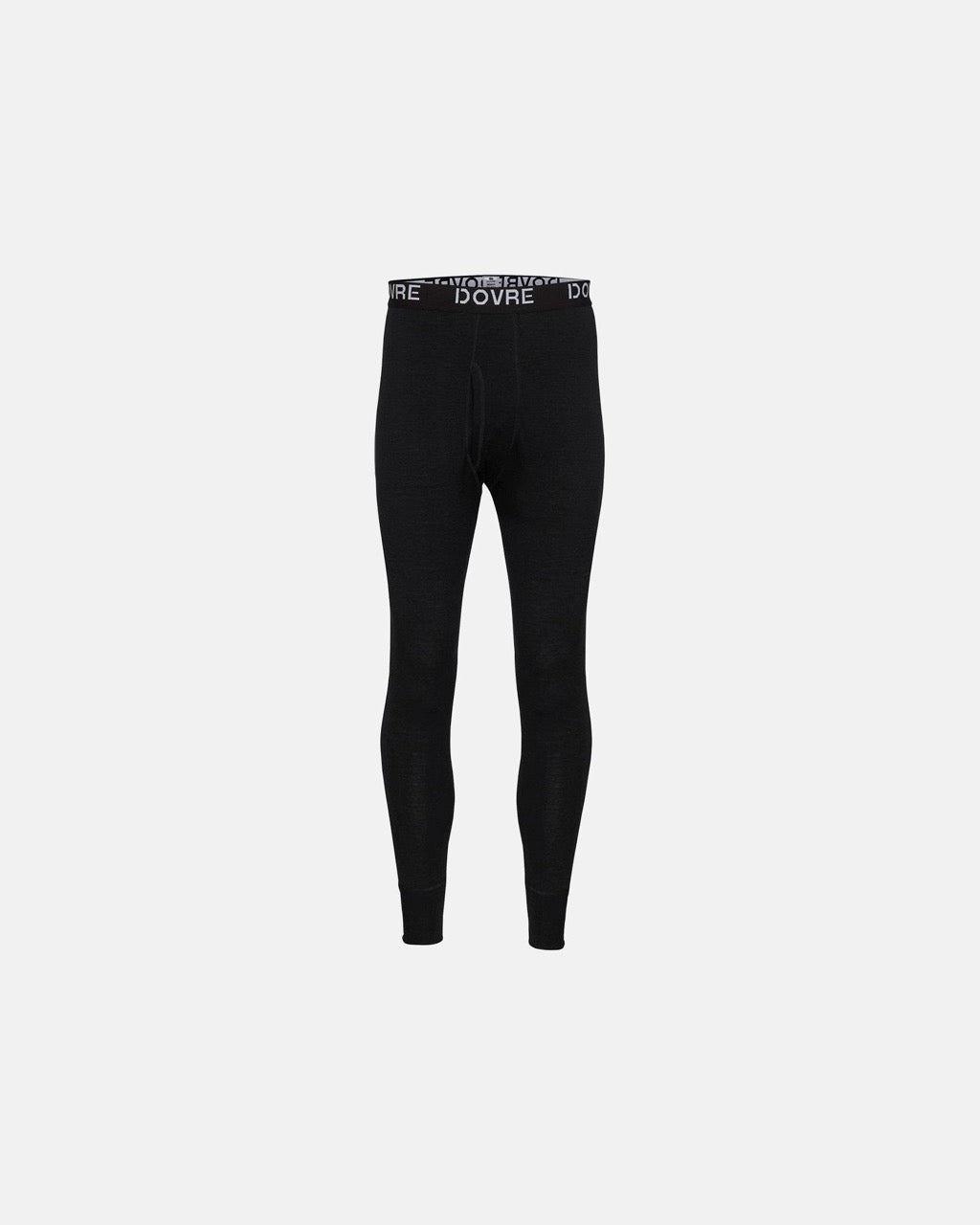 Dovre Wool Long Johns w/fly Black