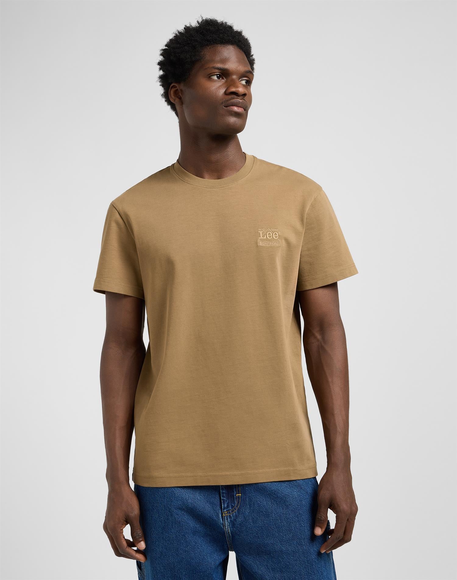 WW Essential tee Dark Khaki