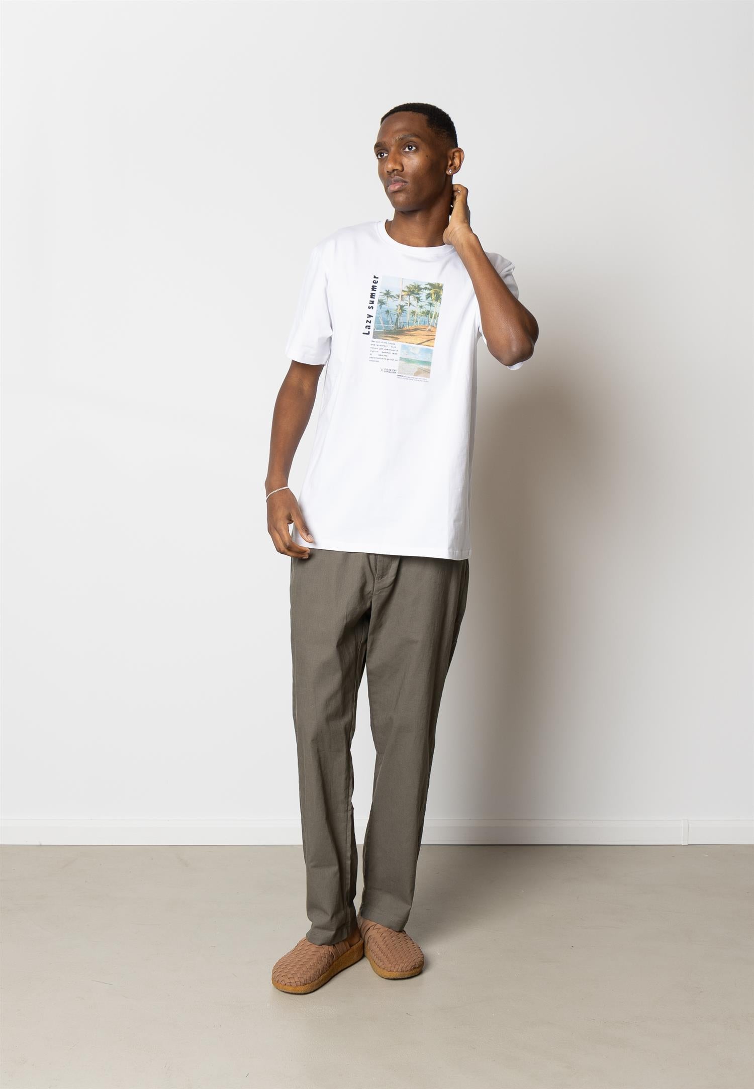 Keaton Organic tee White