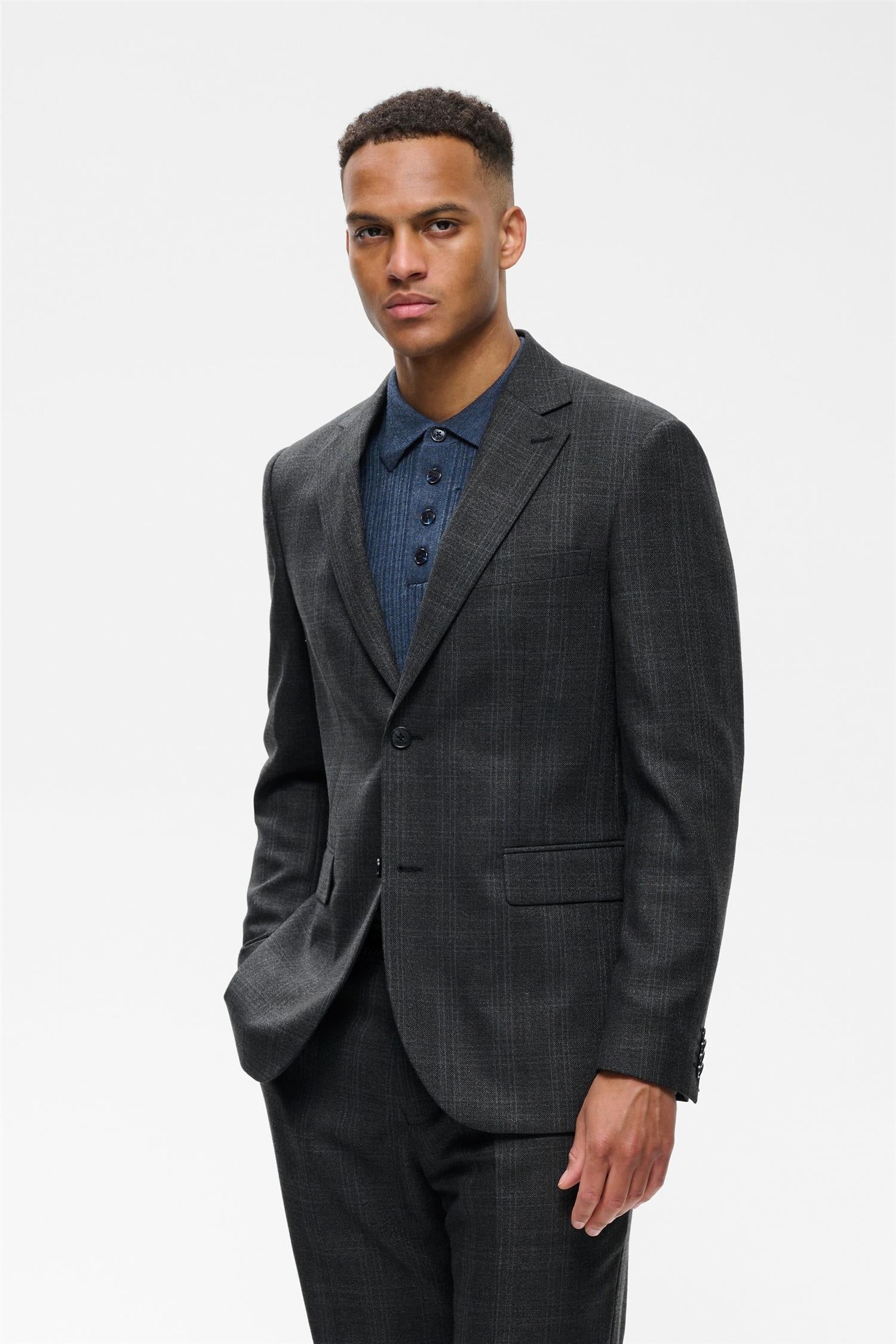 Macharles Dark Grey Melange