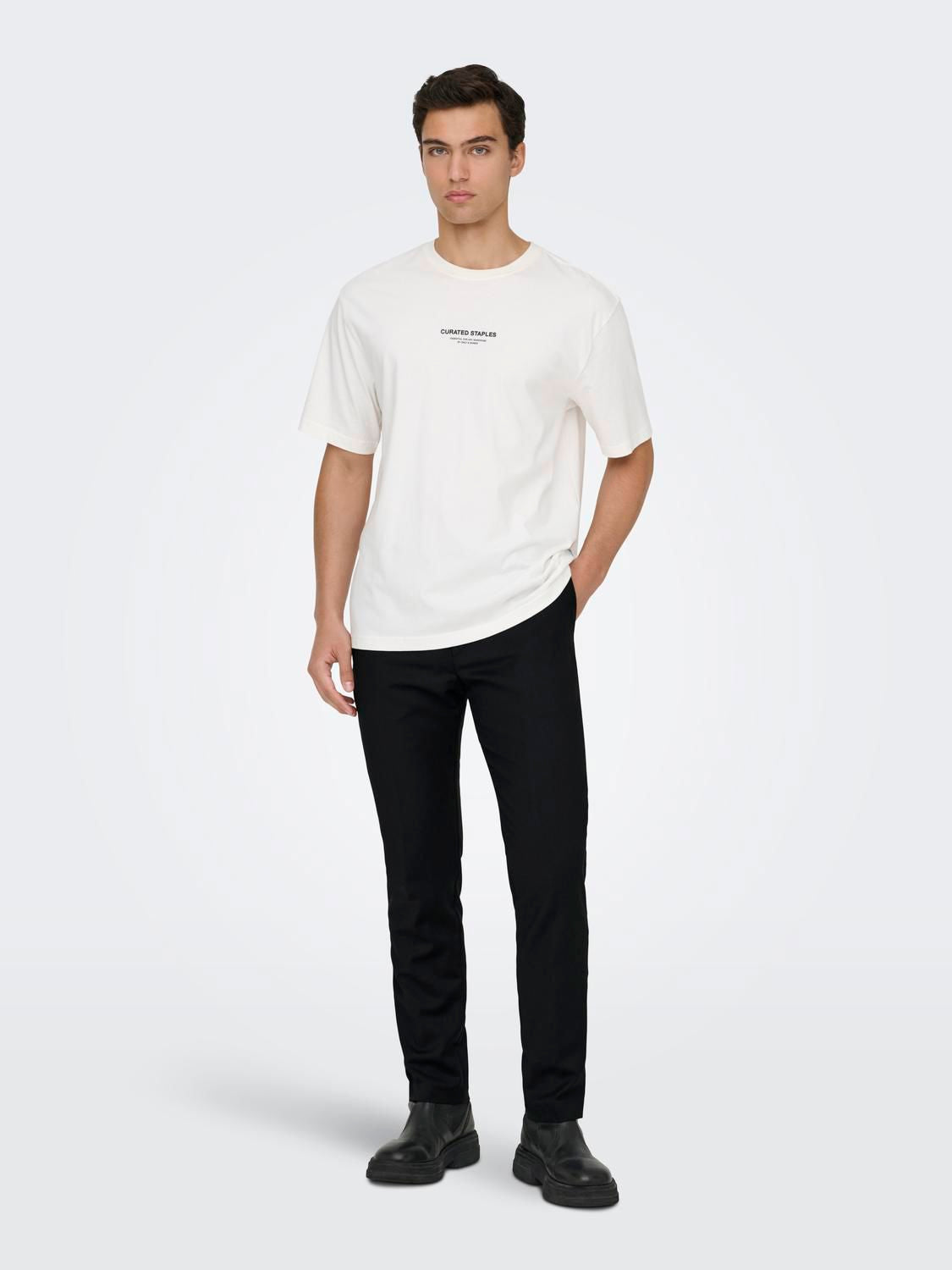 Onskyle Sup Slim 550 Pants Frml Noos Black