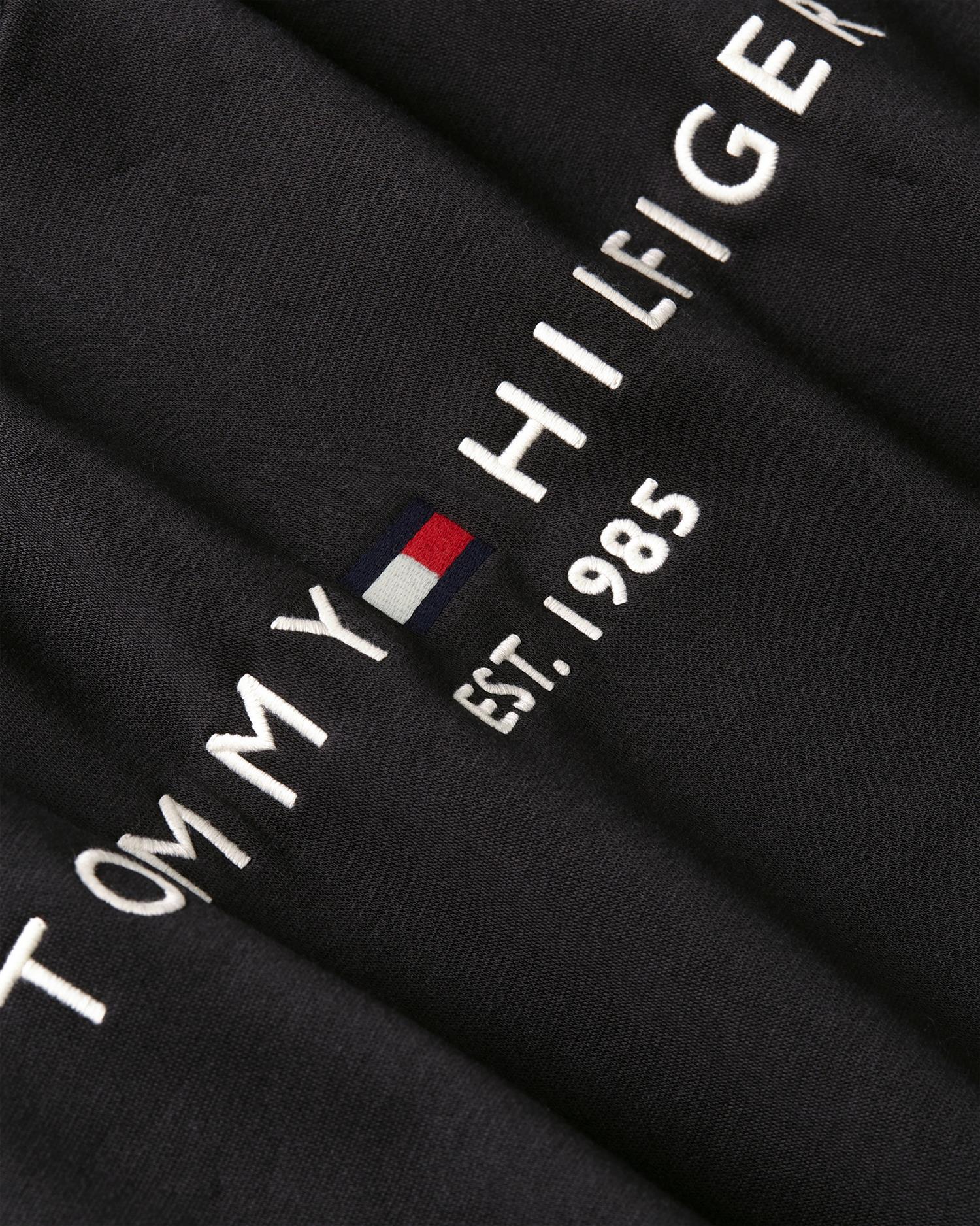 TOMMY LOGO SWEATSHIRT Black