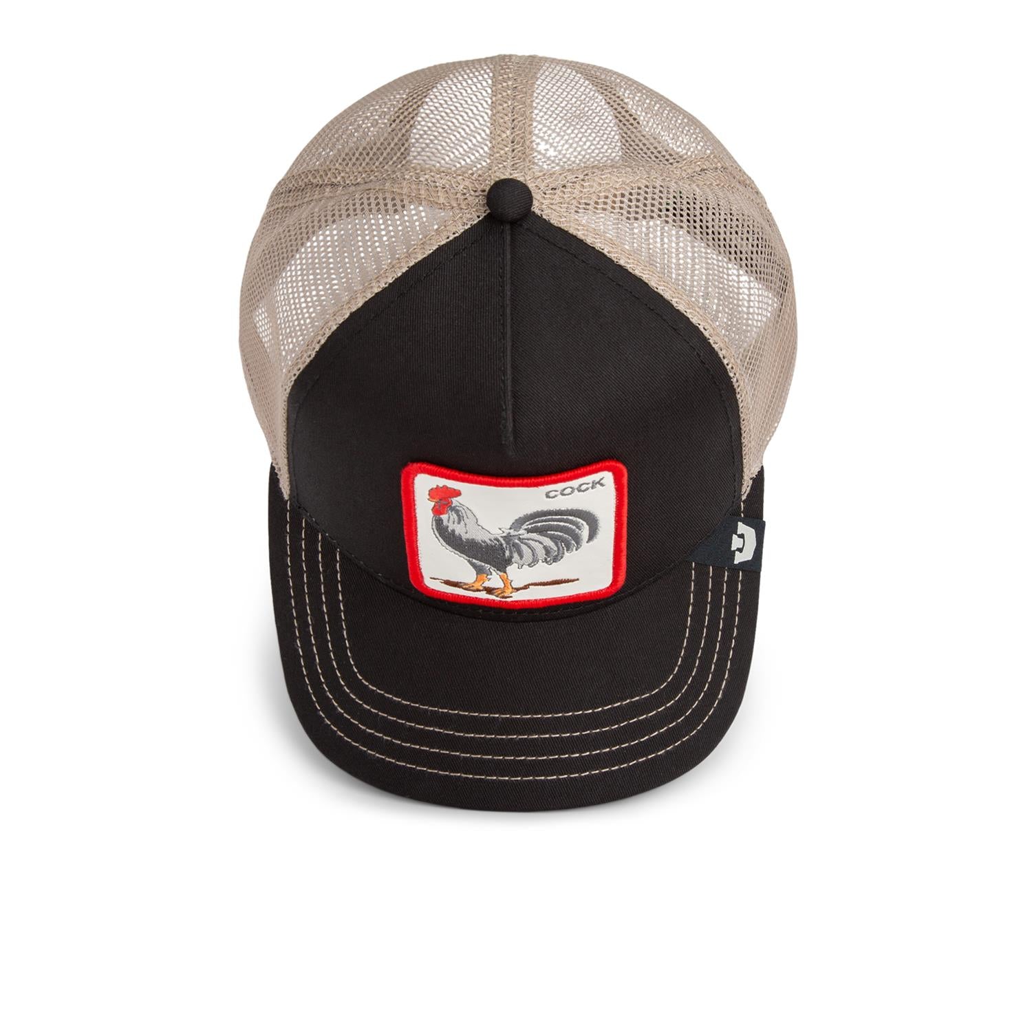 Rooster Trucker Black