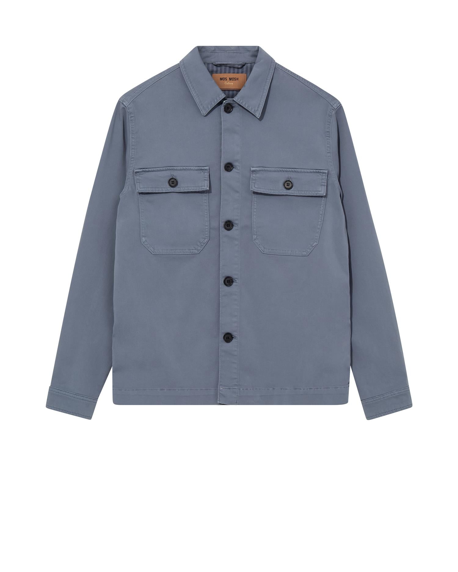 Mmgmatteo Soft Overshirt Flint Stone