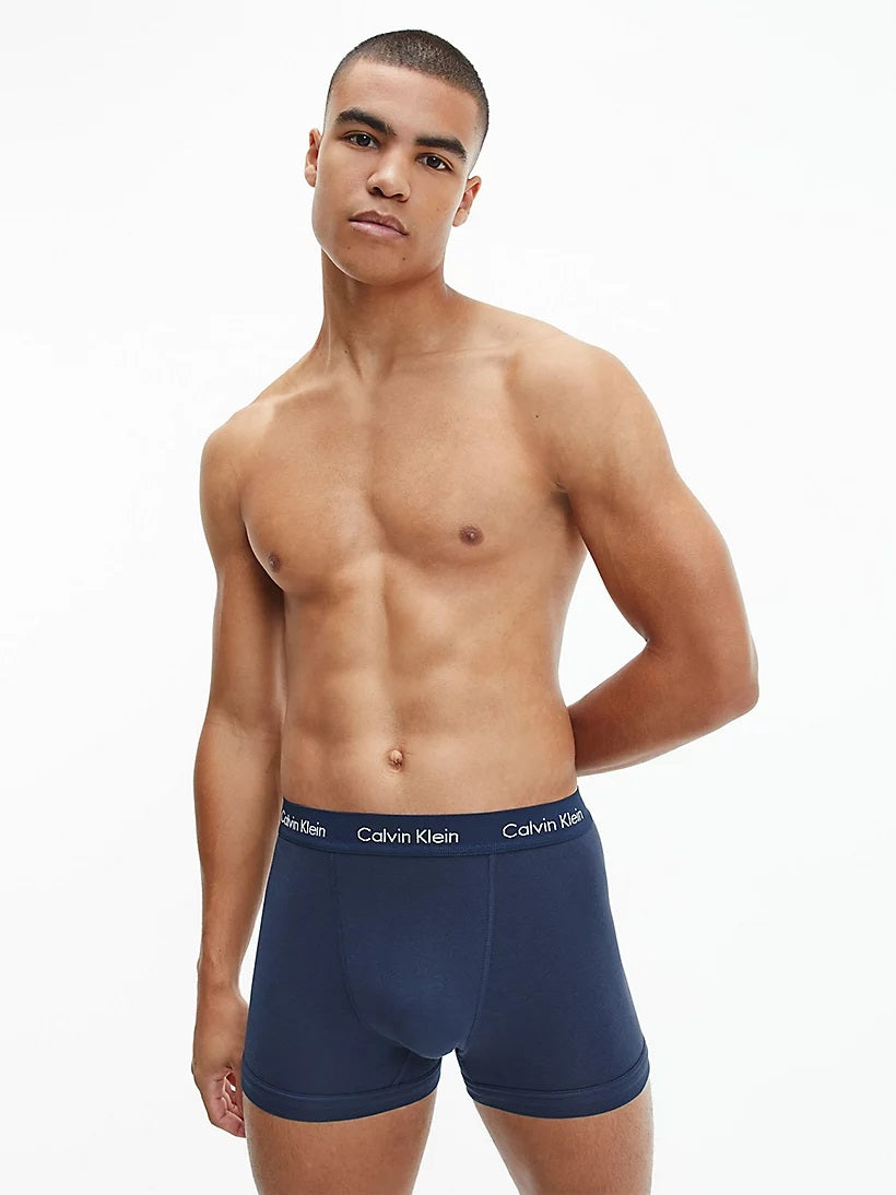 CK Boxer Trunk 3PK Black/Blueshadow/Cobaltwather