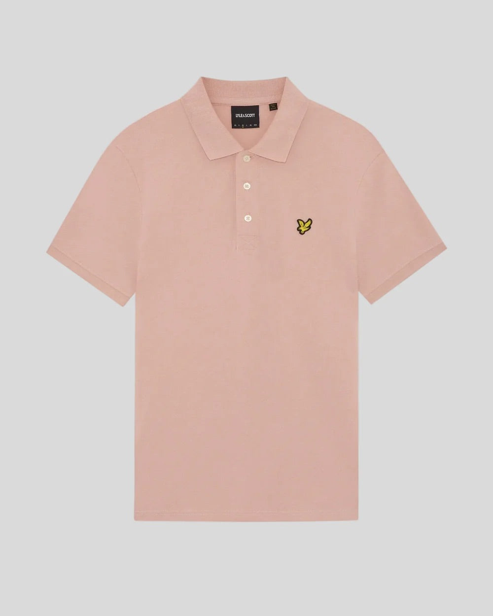 Plain Polo Shirt Pink Grapefruit