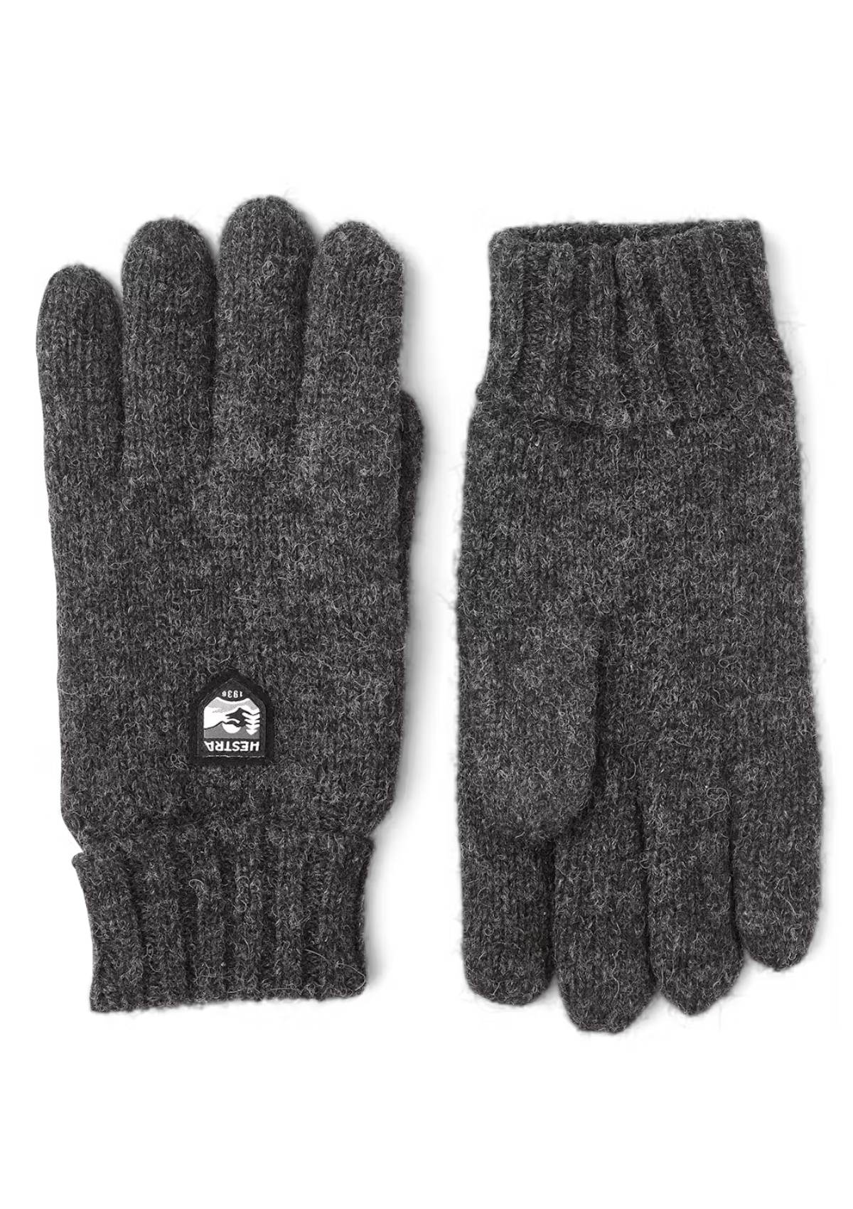 Basic wool glove Charcoal Grey