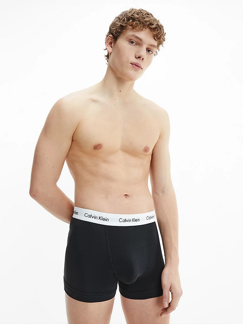 CK Boxer Trunks  3PK Black/White/Grey