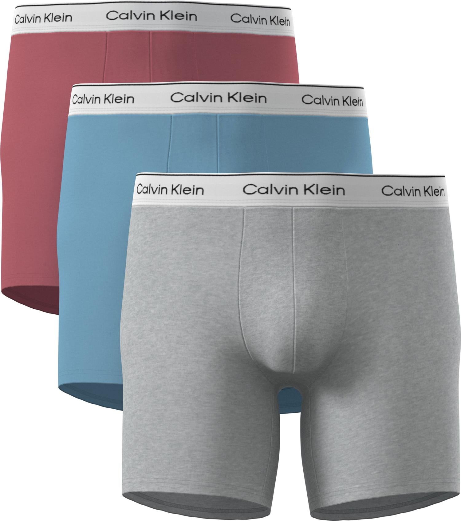 Boxer Brief 3pk Brilliant Pink/Gulf Blue/Grey Heath