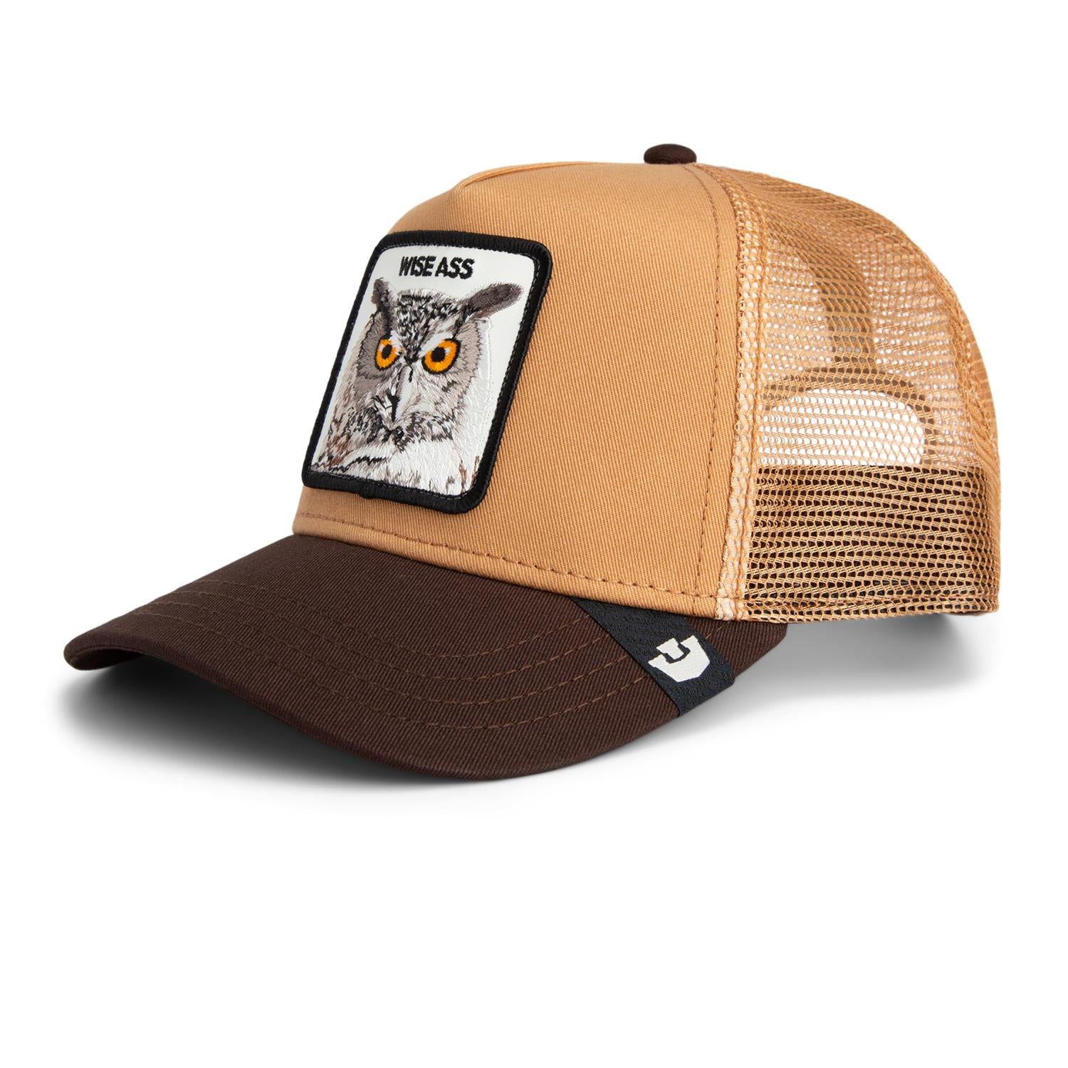 Wise Ass Trucker Camel Brown