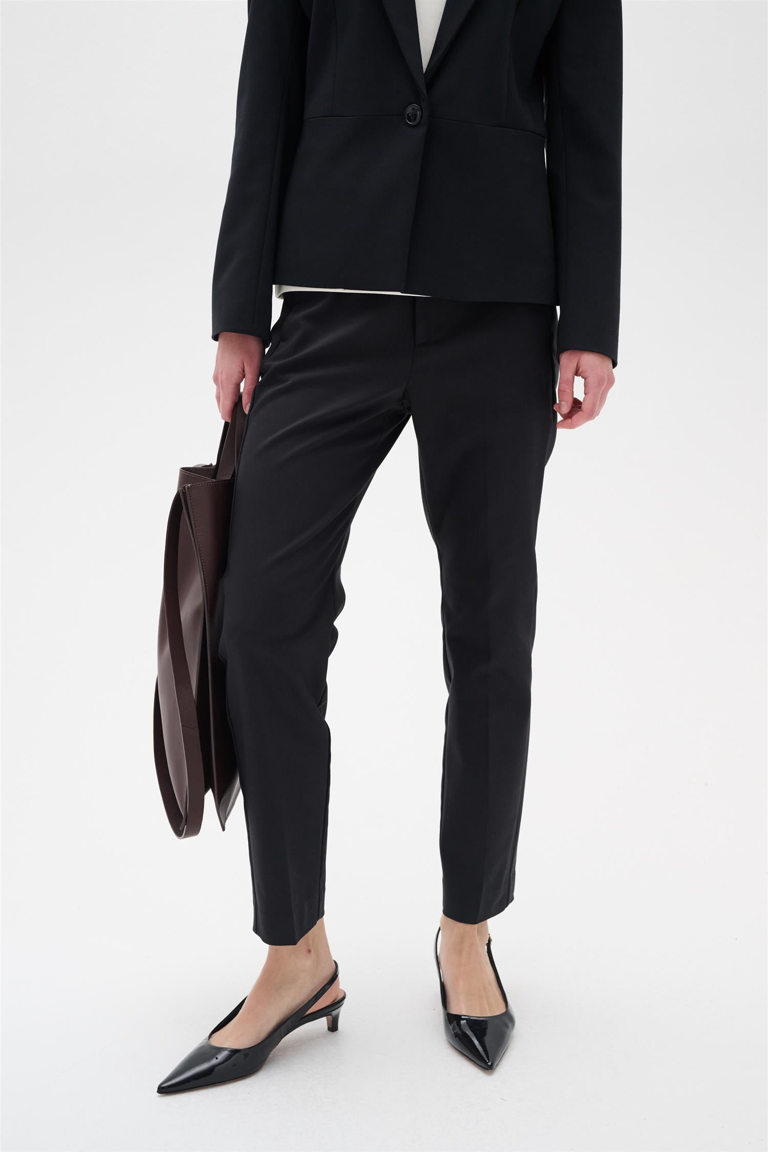 zellalw flat pant Black