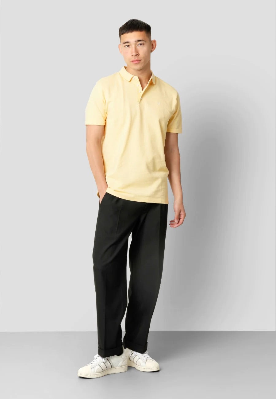 Silkeborg Stretch polo Pastel Yellow