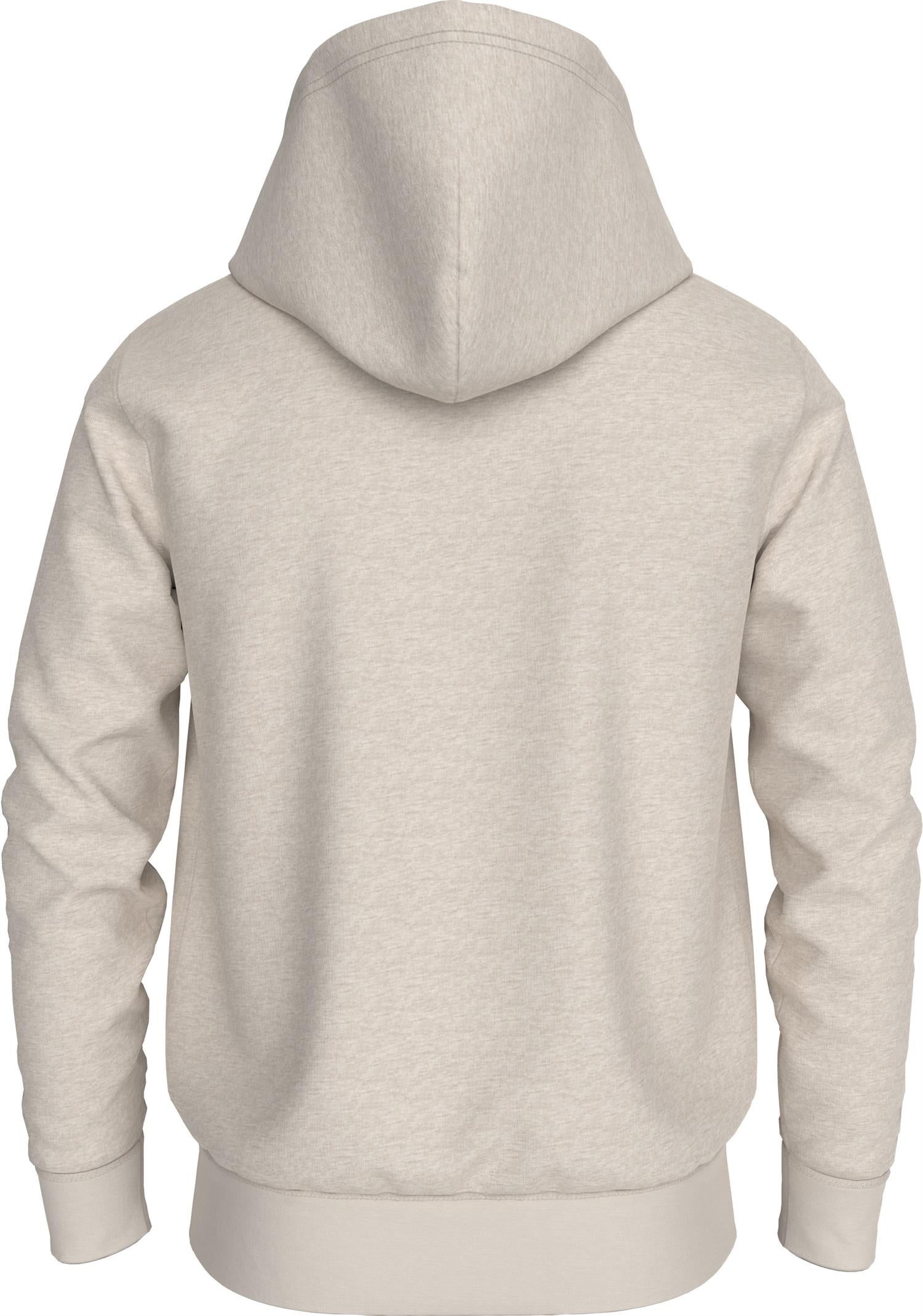 ESSENTIAL FLEECE ZIP THROUGH Heathered Oatmilk