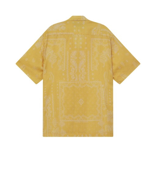 Haze Bandana Shirt Warm Yellow