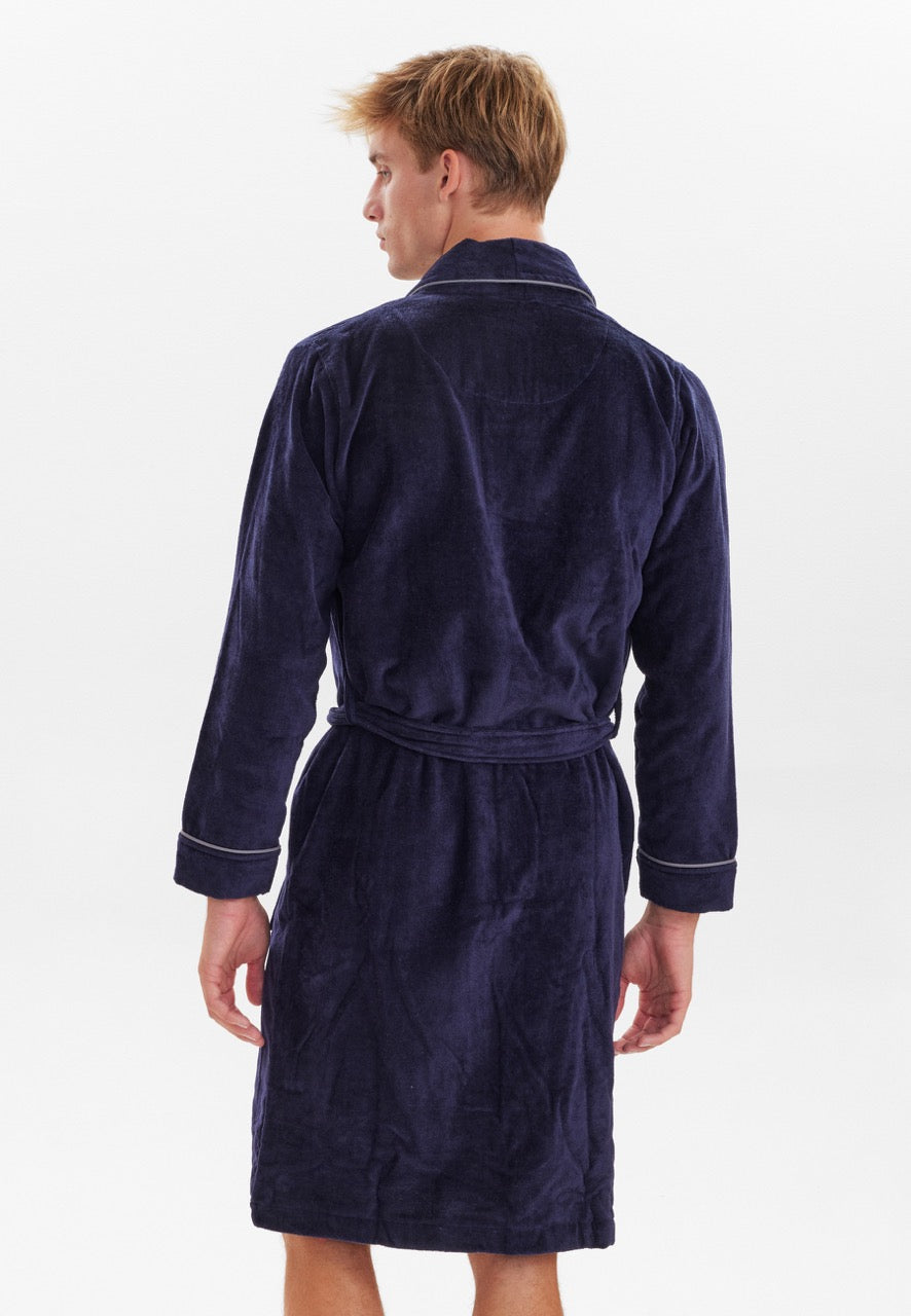 JBS Bathrobe Navy