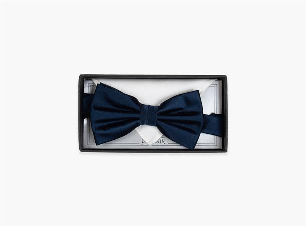 Manzini Sløyfe bowtie w/handky Navy