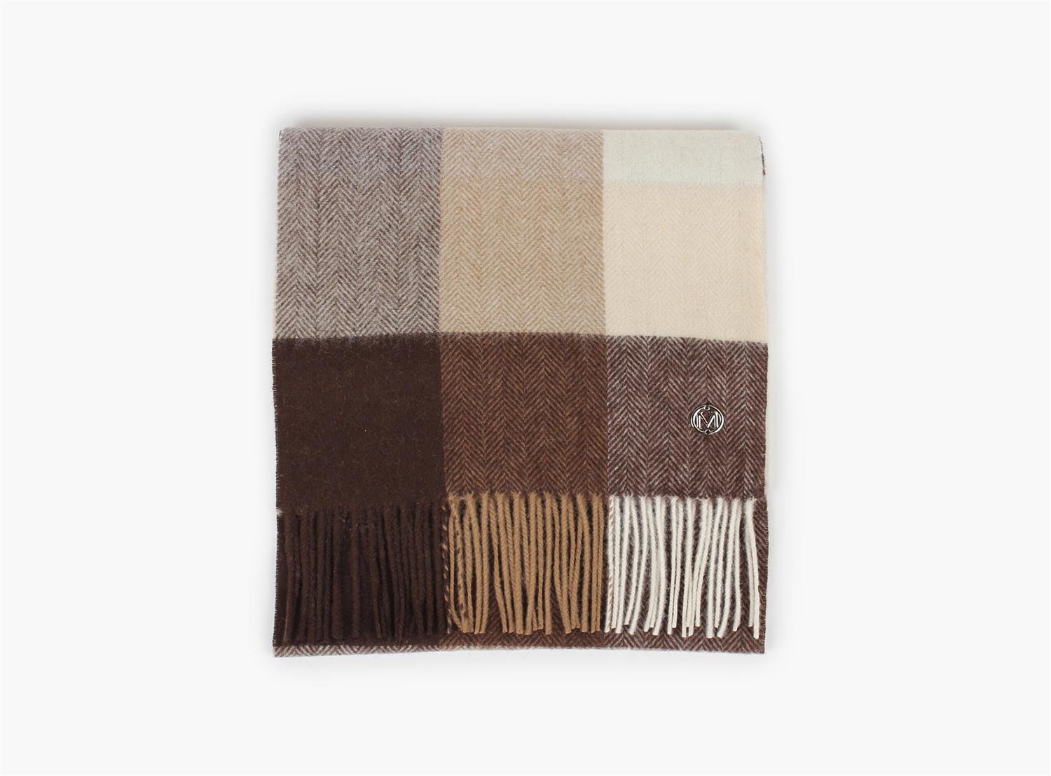 Montecristo 100% wool scarf Beige