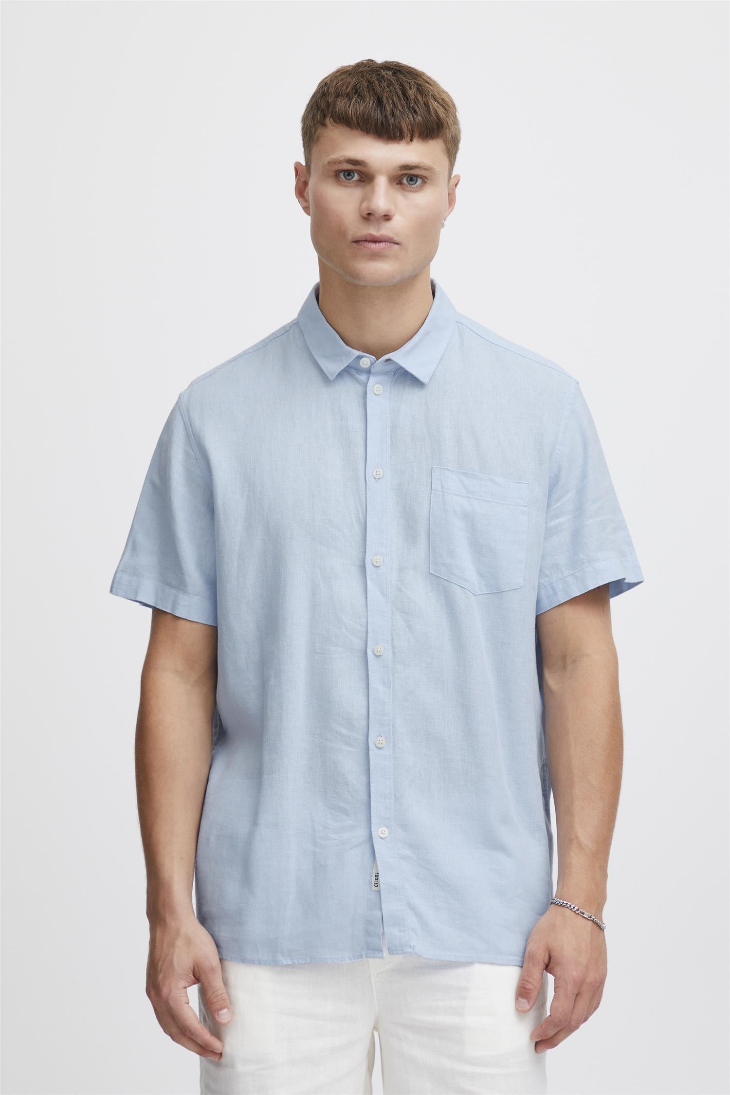 Sdallan Ss Sh Chambray Blue