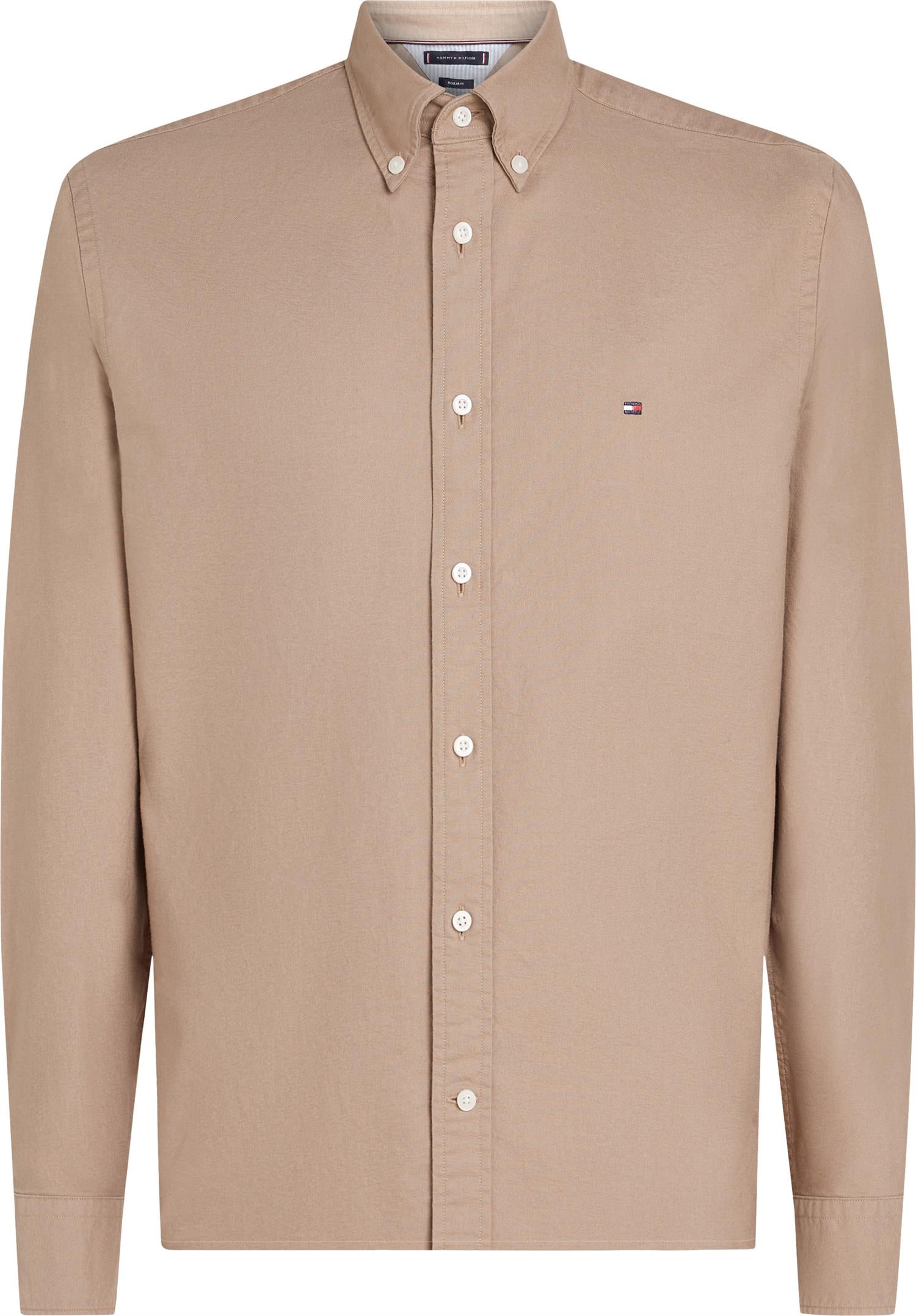 Solid Heritage Oxford Rf Shirt Coastal Taupe / Coastal Taupe Solid