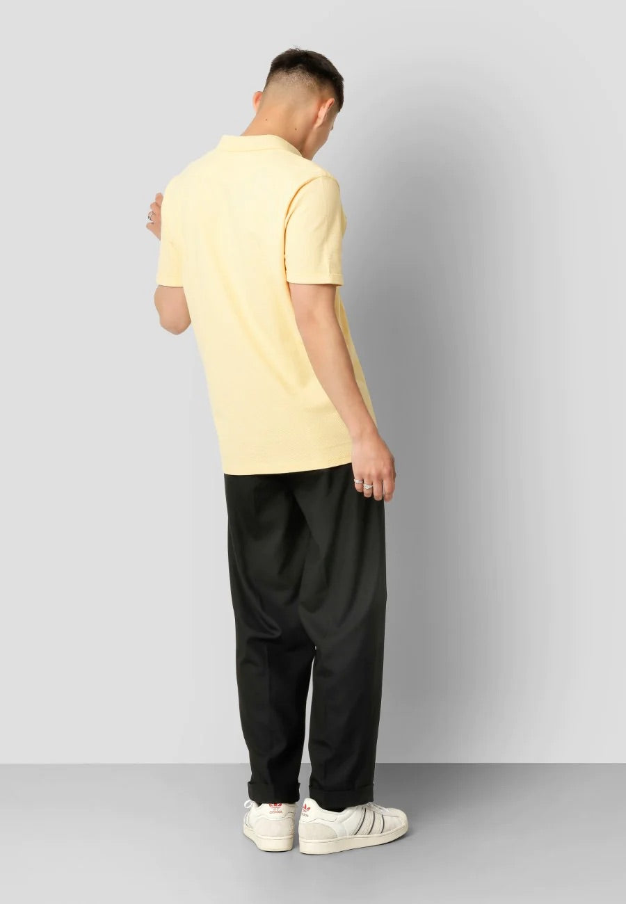 Silkeborg Stretch polo Pastel Yellow