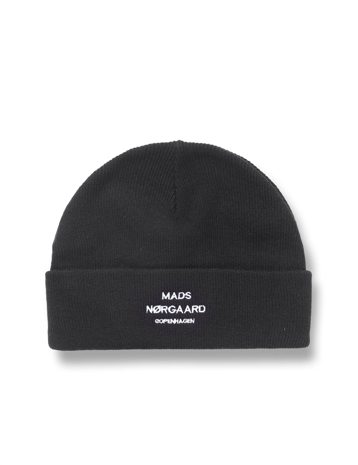 Isak Ambas logo beanie Black