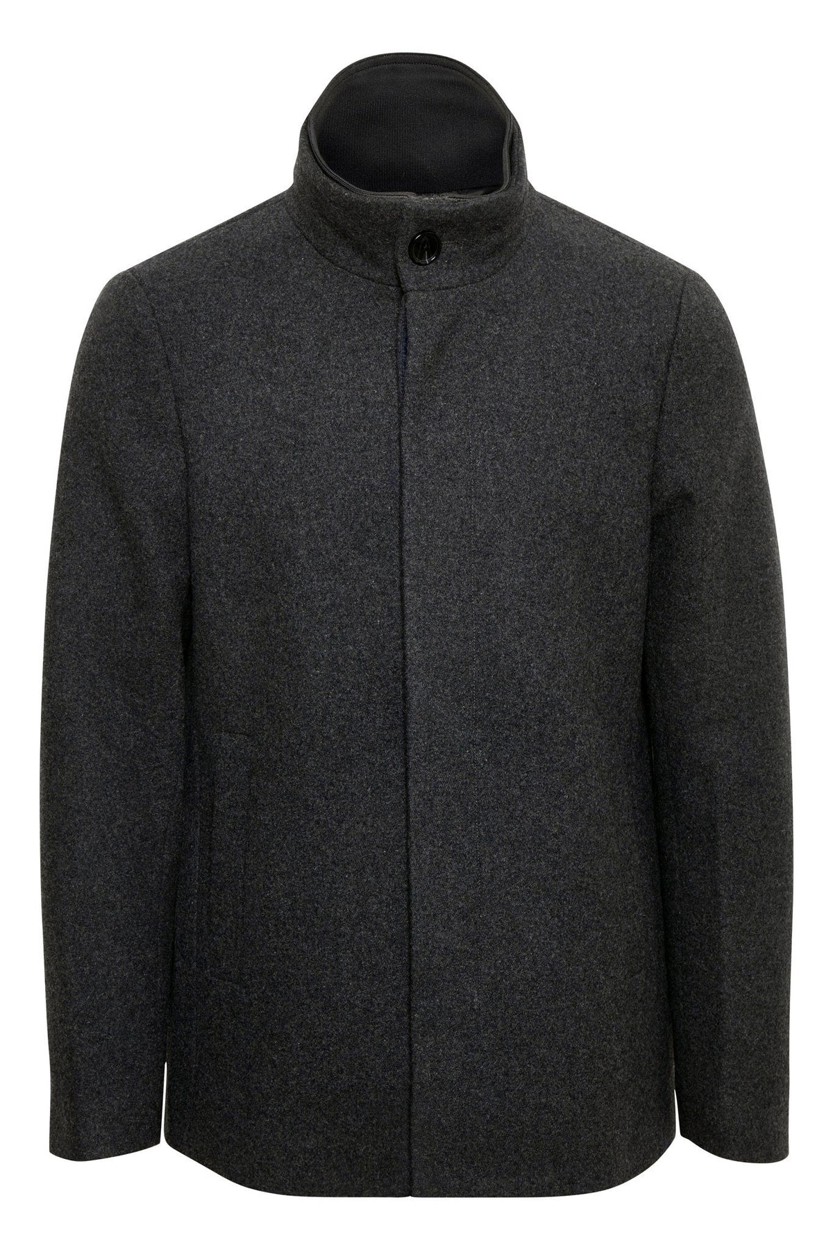 Maharvey Short Medium Grey Melange