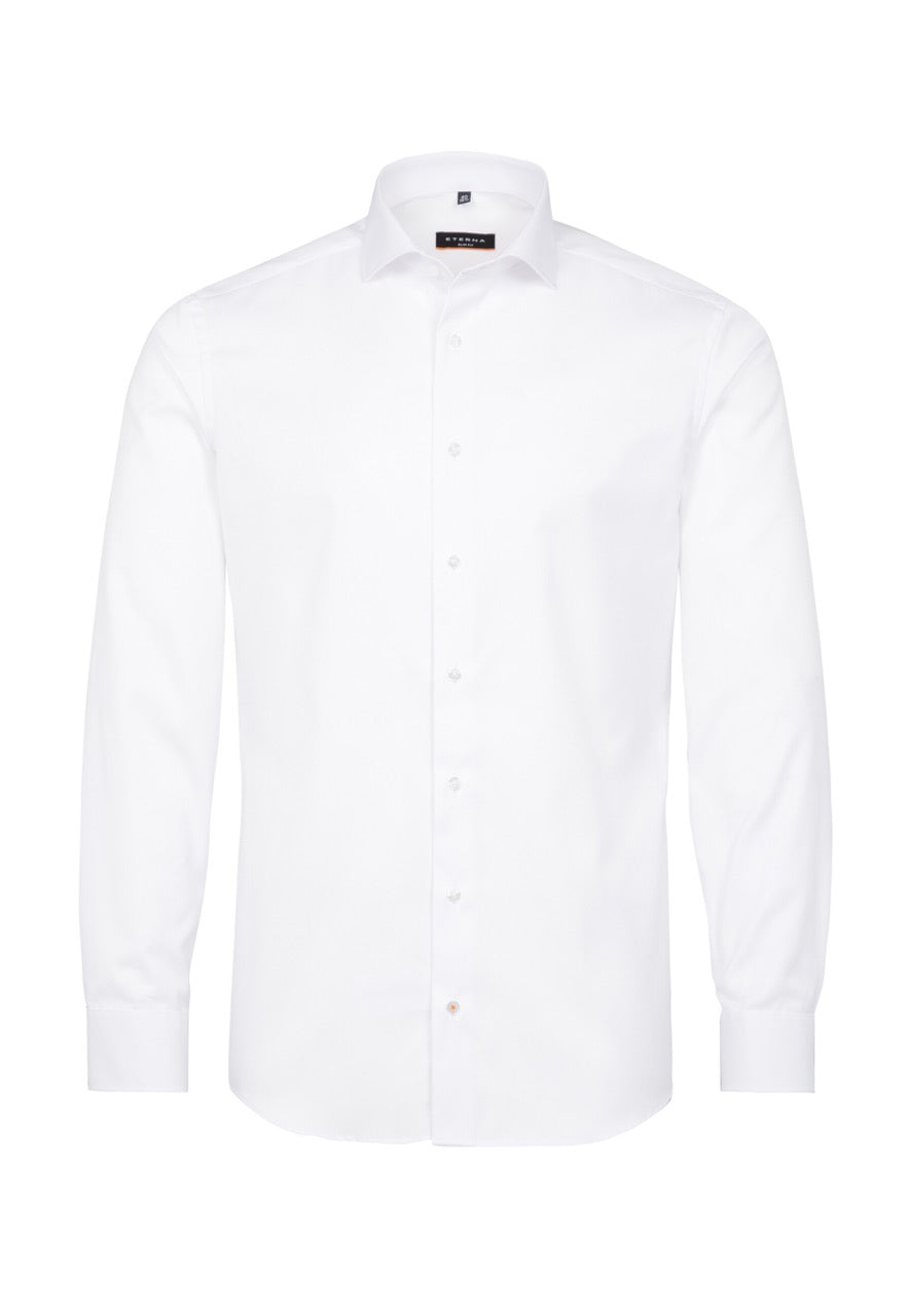 Basic slim shirt l/s F182 White