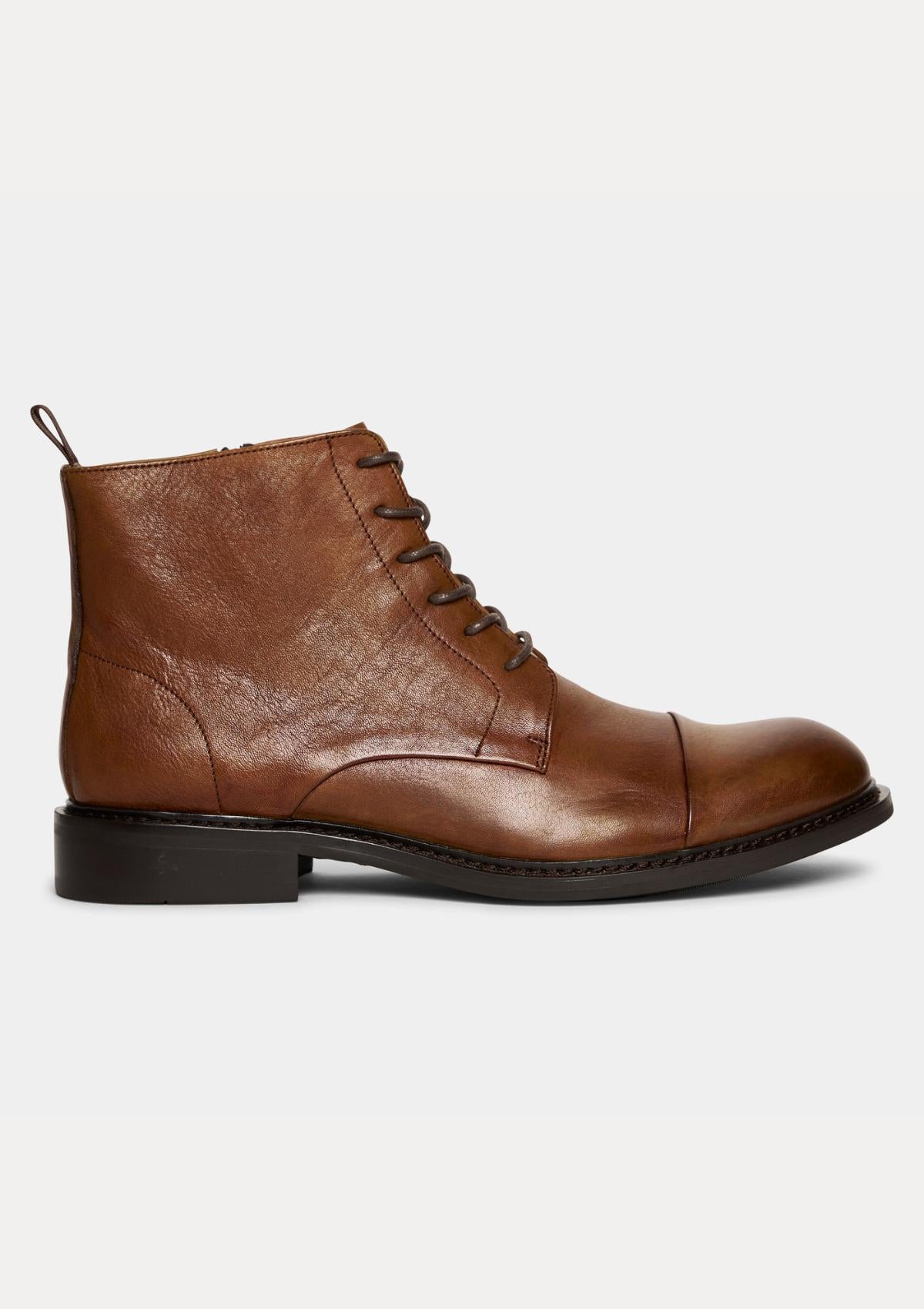 3030 Laced Boots Cognac