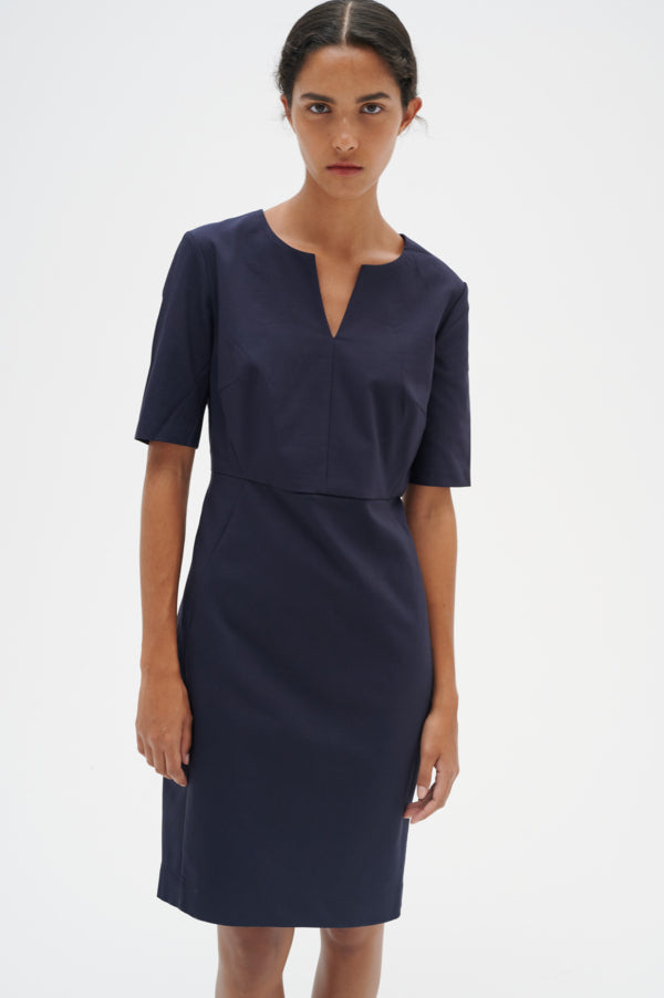 Zella Dress Marine Blue