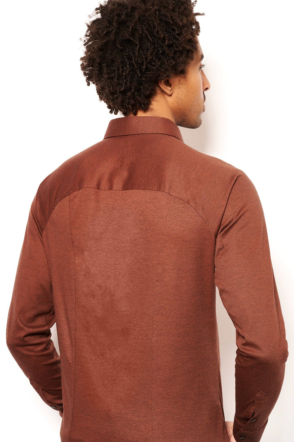 Kent 1/1 Shirt L/S Brown