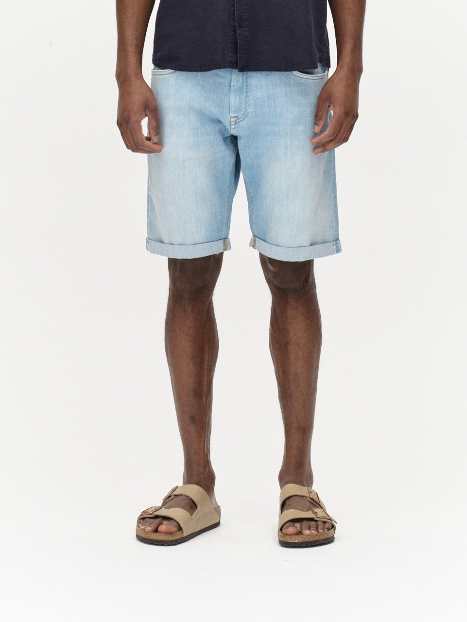 Markus Selvedge Shorts Limited Lt. Blue Denim