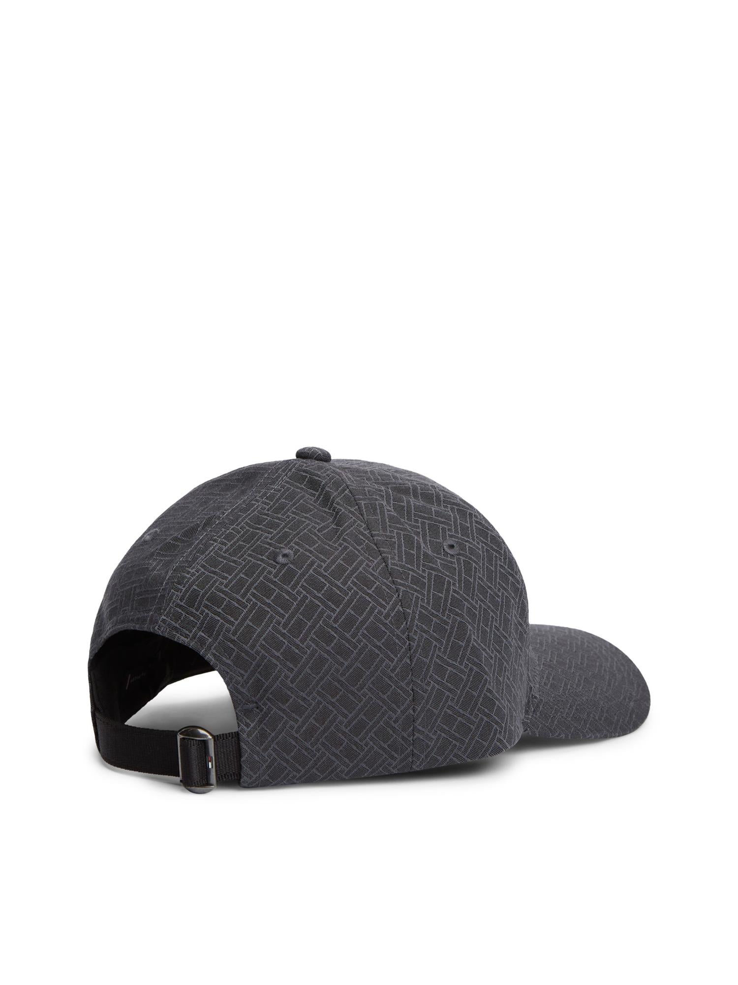 Th Flag Jacquard 6 Panel Cap Black