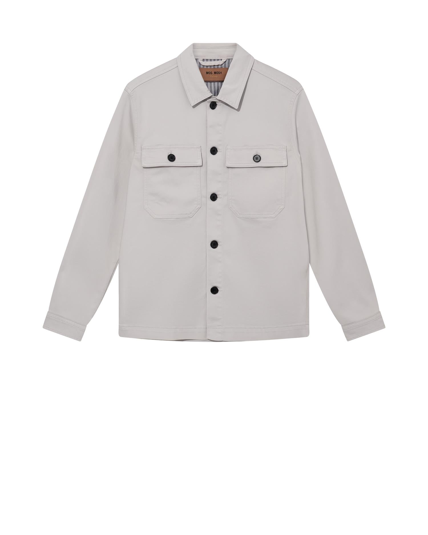 MMGMatteo Soft Overshirt Quiet Gray