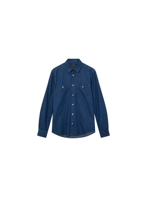 Gibson Denim Spring Shirt Blue Denim