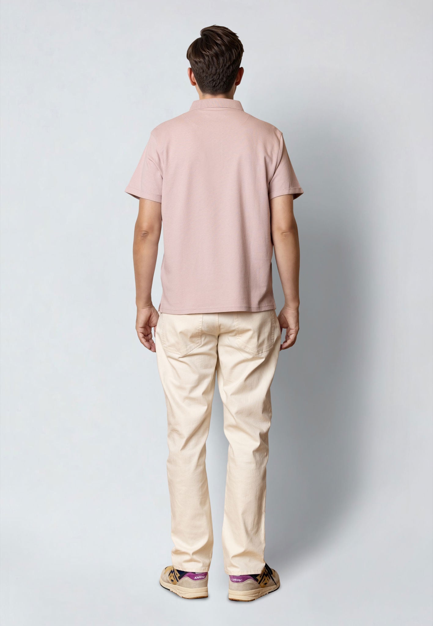 Silkeborg Stretch Polo Violet Ice