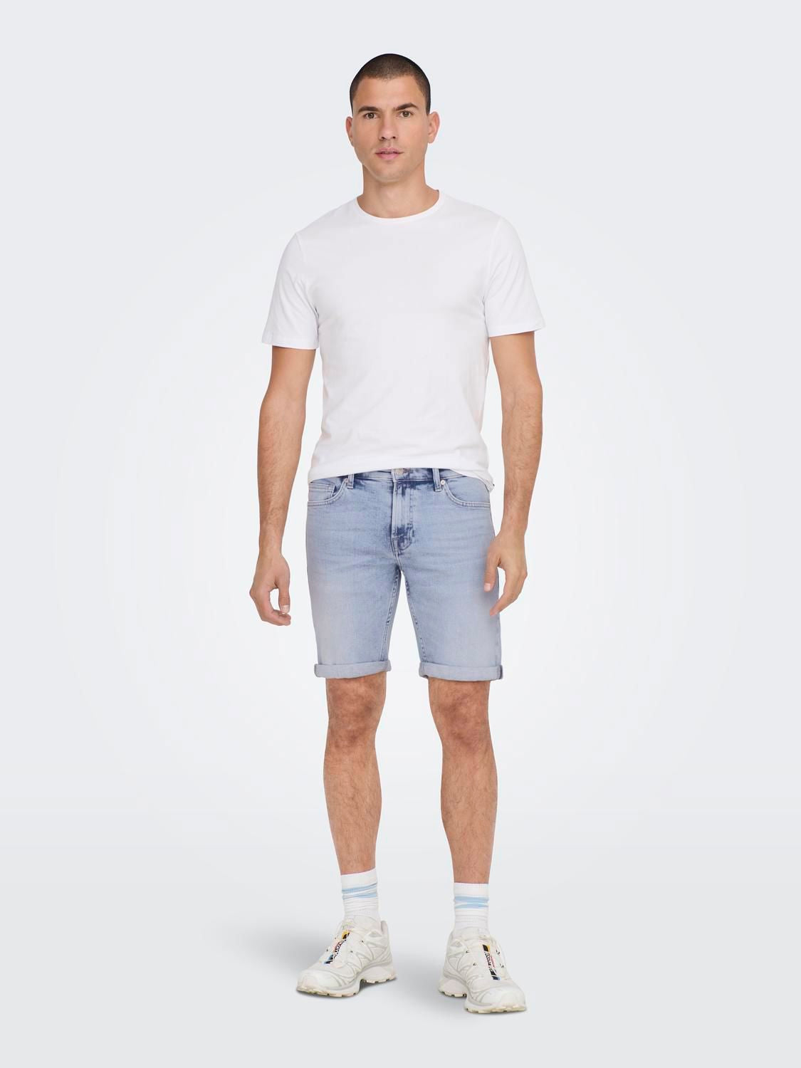 Onsply Lb 5189 Tai Dnm Shorts Noos Light Blue Denim