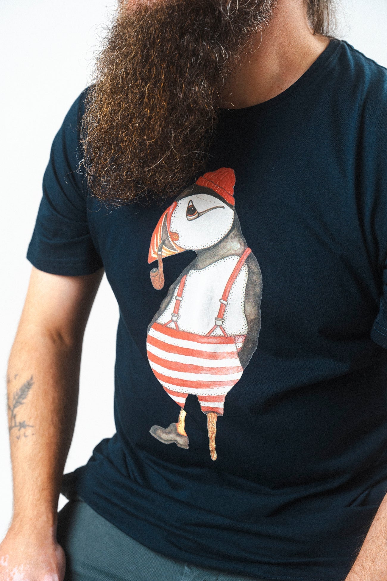 Atlantic puffin T-Shirt Blueberry