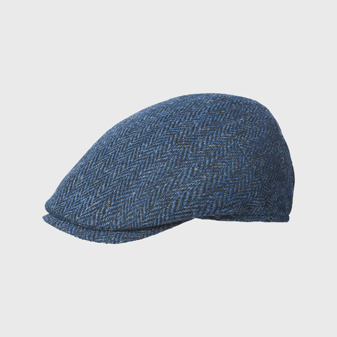 BL City 42 Harris Tweed Blue herringbone Blue