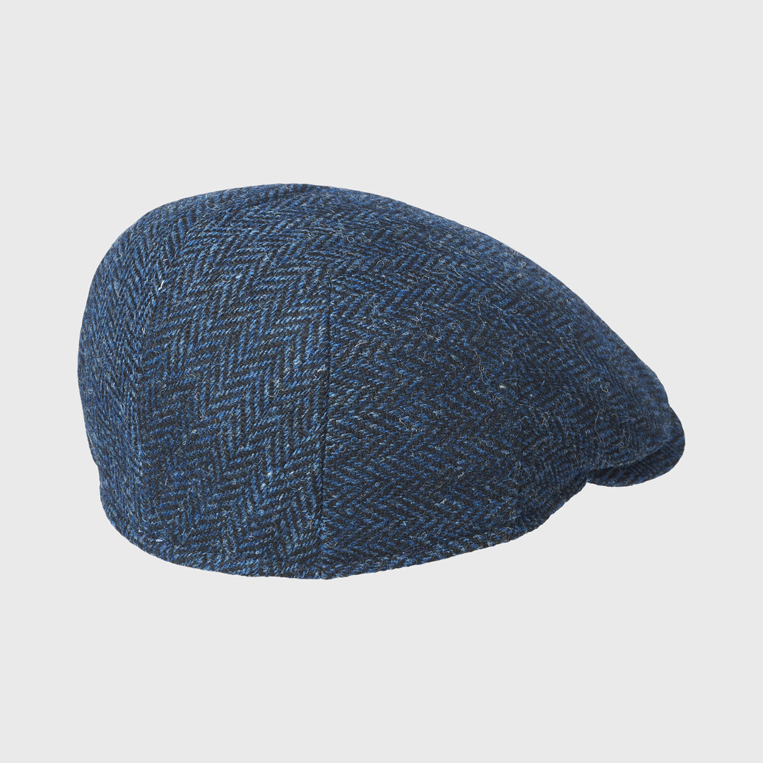 BL City 42 Harris Tweed Blue herringbone Blue