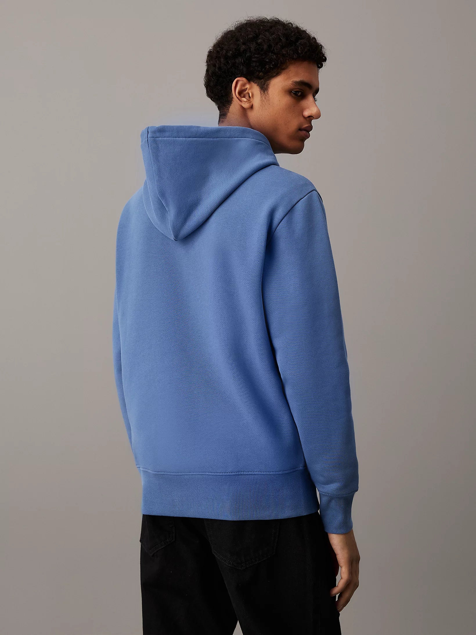 HEAVY TERRY HOODIE Blue Coast