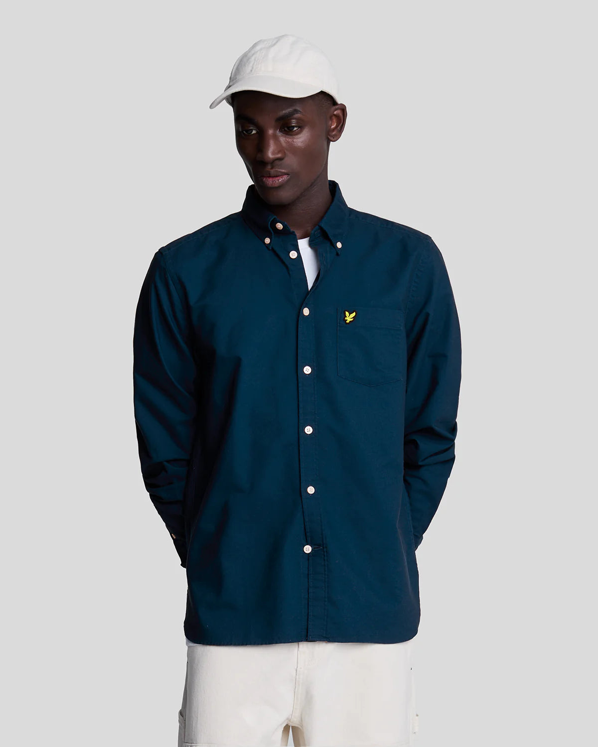 Plain Oxford Shirt Apres Navy