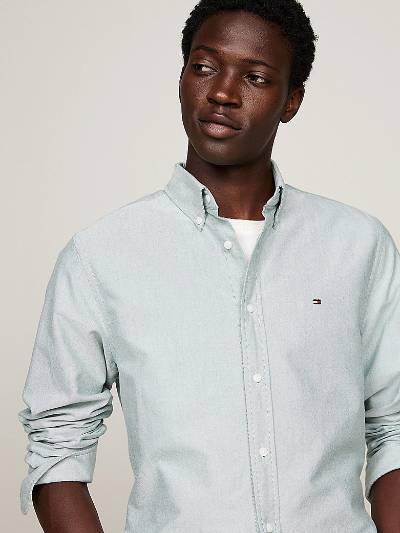 Solid Heritage Oxford  RF shirt Green