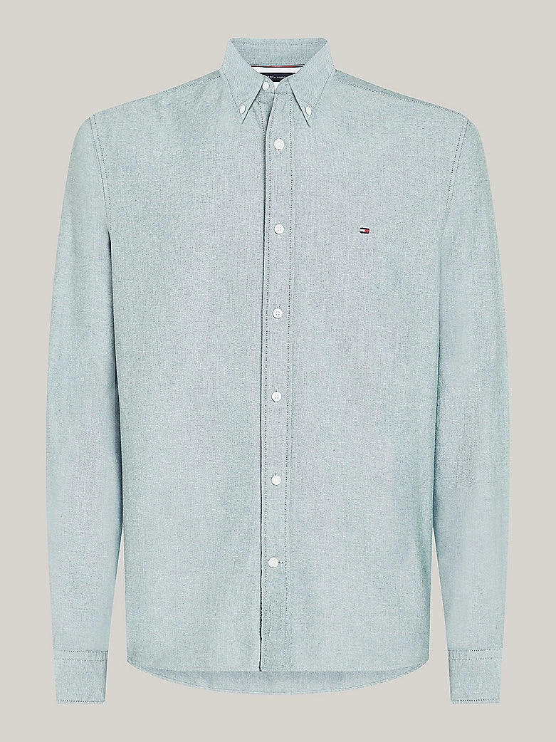 Solid Heritage Oxford  RF shirt Green