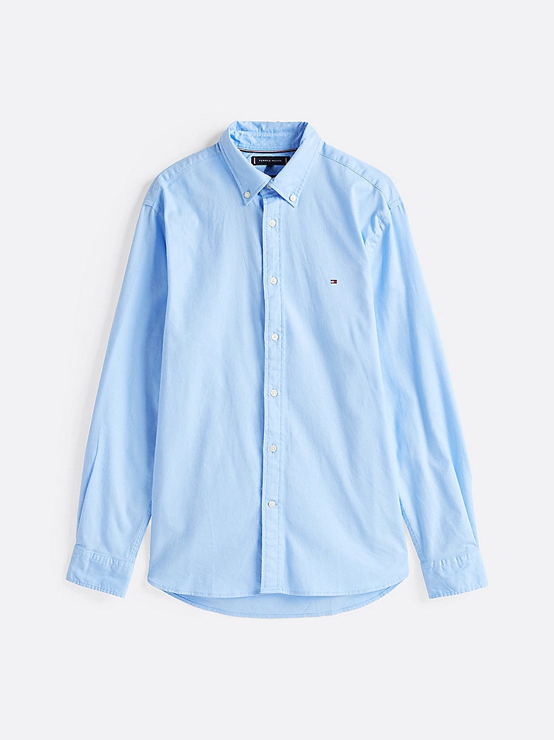 FLEX BRUSHED SOLID RF SHIRT Vessel Blue