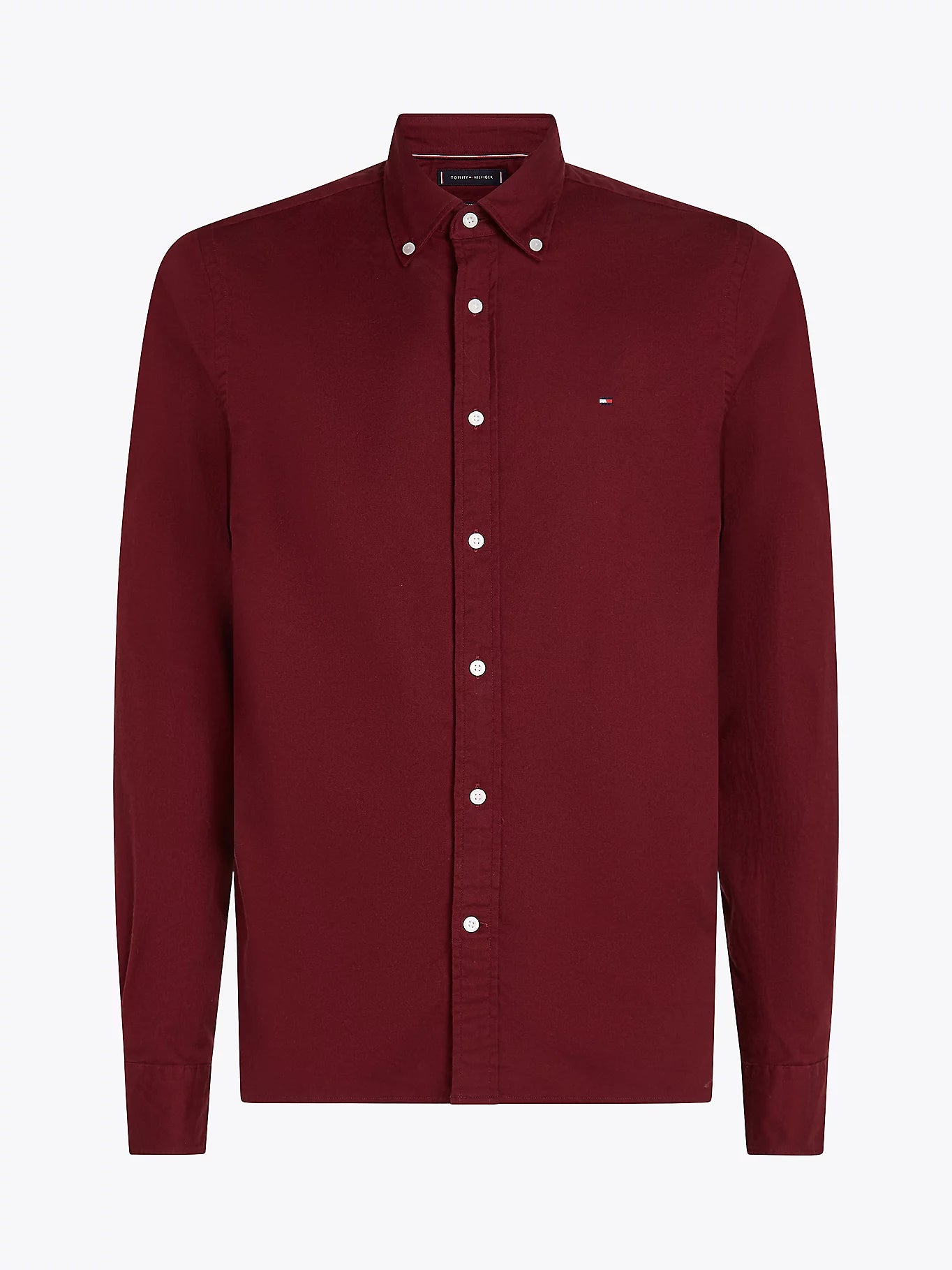 FLEX BRUSHED SOLID RF SHIRT Deep Rouge