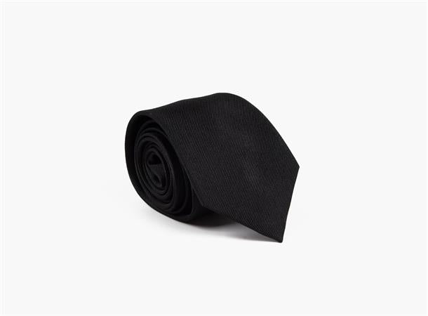 Basic 100% silke Slips 7,6 cm Black